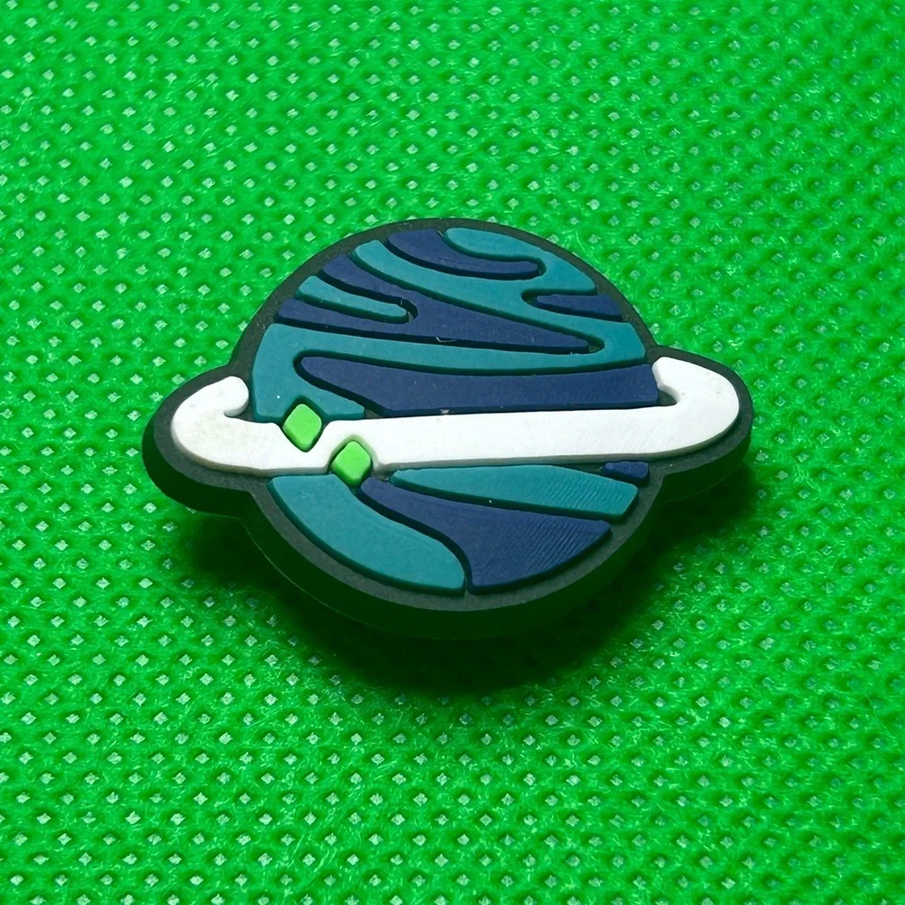 🌼 (5/$10 or 10/$15) NEW “Space is Cool” Fun Croc Shoe Charm Collection Planet